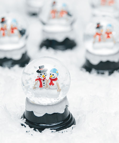 Weddingstar 8116 Miniature Winter Snowglobes