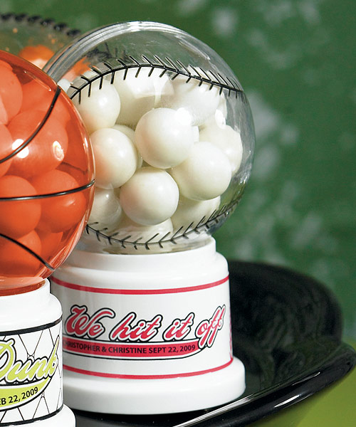 Weddingstar 8645 Baseball Theme Miniature Sports Gumball Machine
