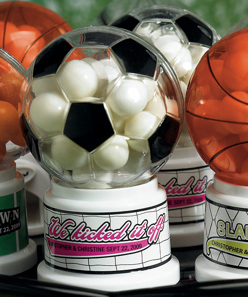 Weddingstar 8647 Soccer Theme Miniature Sports Gumball Machine