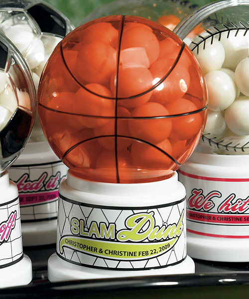 Weddingstar 8648 Basketball Theme Miniature Sports Gumball Machine