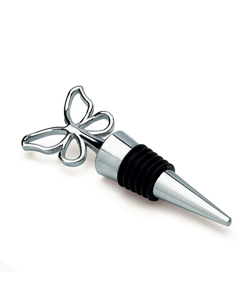 Weddingstar 8870 Butterfly Wine Stopper in Gift Packaging