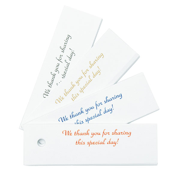 Weddingstar C1-91 Classic Confetti Favor Cards- Burgundy Print