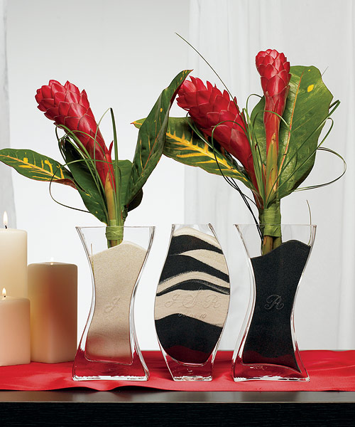 Weddingstar 8246 Unity Sand Ceremony Nesting 3 Piece Vase Set