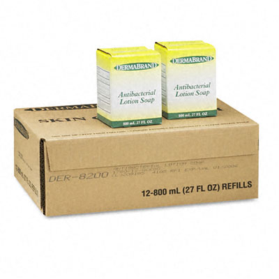 8200ct Antibacterial Lotion Soap Unscented Liquid 800ml Box 12/carton