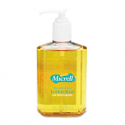 975212ea Micrell Antibacterial Lotion Soap Unscented Liquid 8oz Pump