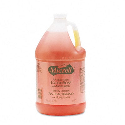 975504ea Micrell Antibacterial Lotion Soap Unscented Liquid 1gal Bottle
