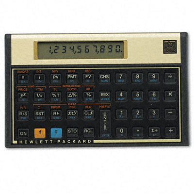 12c 12c Financial Calculator 10-digit Lcd
