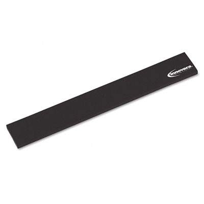 Innovera 52458 Rubber Keyboard Wrist Rest Black