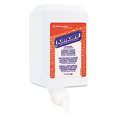 91554 Kimcare Antibacterial Skin Cleanser Refill Fresh Foaming 1000ml