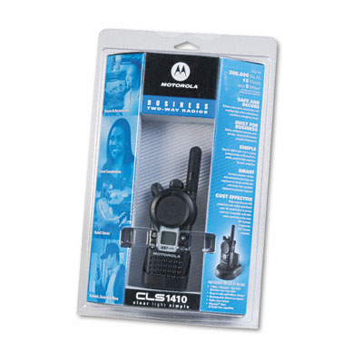 Motorola CLS1410 CLS Series Business TwoWay Radio 4 Channels One Watt 56 Frequen