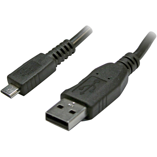 BlackBerry ASY-18683-001 1m USB Data Cable For micro-USB handsets Curve 8900 Pearl Flip 8220 / 8230 Storm 9500 / 9530
