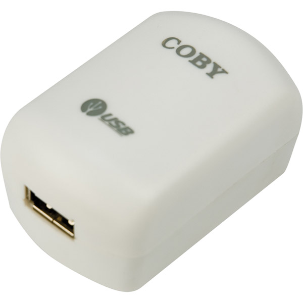 Coby CA84 USB Power Travel Adapter