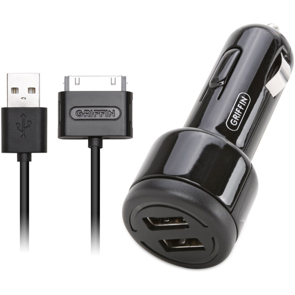 Griffin Technology 9787-Pjltdl Powerjolt Dual Car Charger For iPod / iPhone