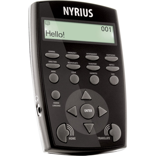 Nyrius ENTOURAGE7 Global Talking Translator With 7 Languages