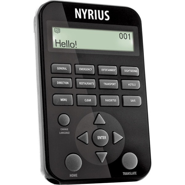 Nyrius ENTOURAGE11 Global Talking Translator With 11 Languages