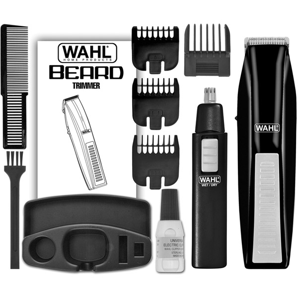 Wahl 55371801 Wireless Menamp;apos;s Beard Trimmer and Ear / Nose Trimmer