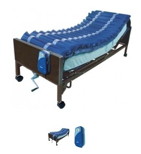 Med Aire Apm/lal Alternating Pressure Mattress Overlay System With Low Air Loss