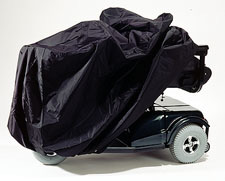 0125bk Scooter Or Wheelchair Cover With Carrying Case