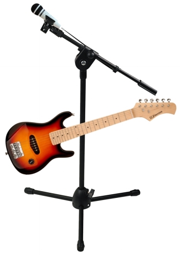 Emerson RS827 - 30 Inch Electric Sunburst Guitar And Plug N Sing Karaoke System