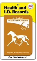 - 10058 - Equine Health Passport- Pack Of 12