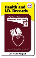 Mdi - 10043 - Cholesterol-Blood Pressure Passport