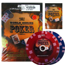 Trademark Poker 10-WS03VD ESPN 2003 World Series Of Poker Fullscreen DVD - Moneymaker
