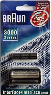 Braun 3000FC Mens Shaver Replacement Pack