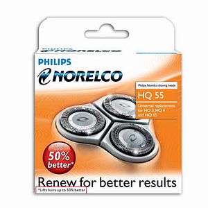Norelco HQ55 Replacement Shaver Heads