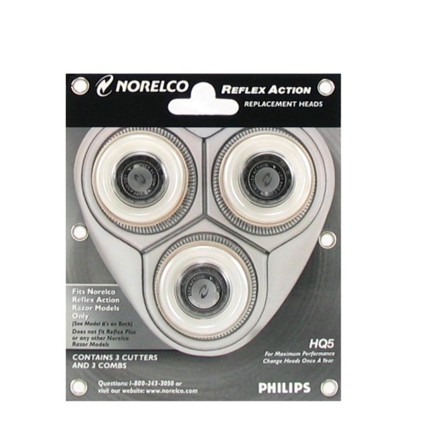 Norelco HQ5OG Part Reflex Action Replacement Shaver Head