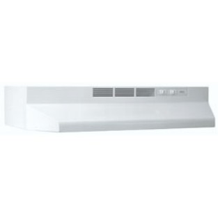 Broan 412101 21 Inch Non-ducted Range Hood - White