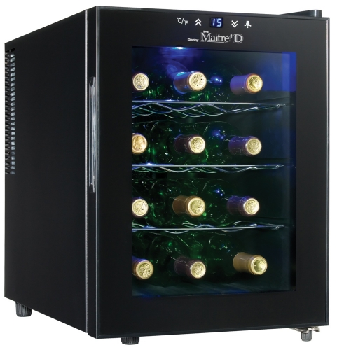 Danby DWC1233BL-SC 12 Bottle Wine Cooler