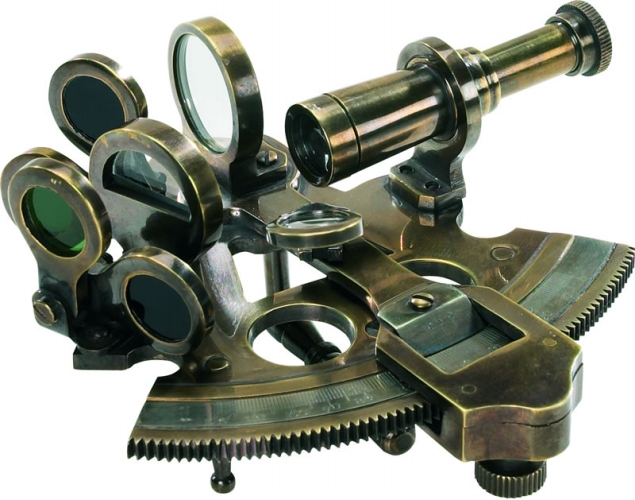 Authentic Models KA030 Bronze Pocket Sextant - Pack of 2 picture