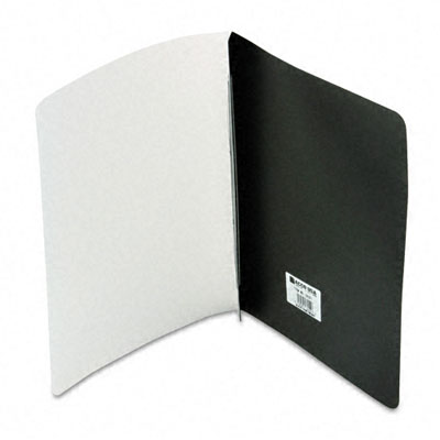 Acco 36251 Plastic Report Cover Prong Clip Letter 3 Capacity Frosted Cover/Black Back