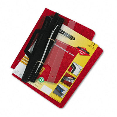 Acco 55261 3Hole Laser Printer Hanging Expandable Binder 81/2 x 11 Red