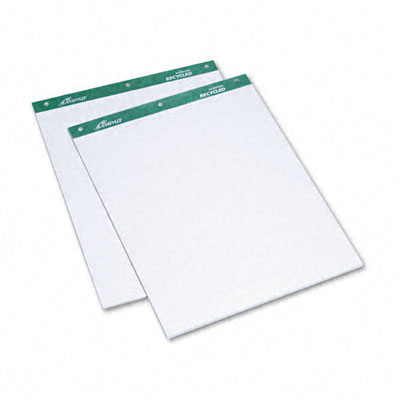 24038 Evidence Flip Chart Pads Unruled 20 X 25-1/2 White 2 50-sheet Pads/pk