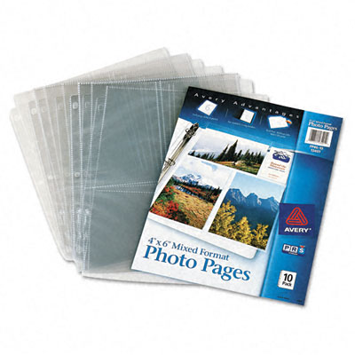 Avery 13401 Photo Pages for Si