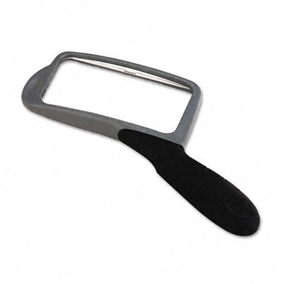 Bausch and Lomb 813376 2X Rectangular Handheld Magnifier with Acrylic Lens 2 x 4