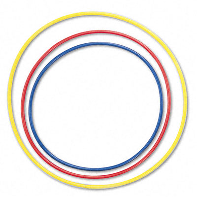 Champion Sport H3SET Hula Hoops Plastic Assorted Colors 30 diameter 12 per Box