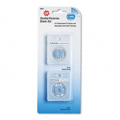 Carl Brands 15052 Bidex Deckle/Victorian Blade for Personal/Professional Rotary 
