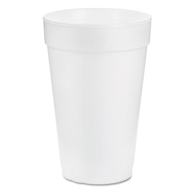 DRC 14J16 Drink Foam Drink 14 oz White 1000/Carton