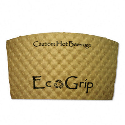 Eco EG2000 Biodegradable Hot Cup Sleeves Brown 1300/Carton