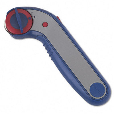 Elmers 26519 Handheld Free Form Cutting/Trimmer Tool with X-ACTO Safety System Blue/Gray