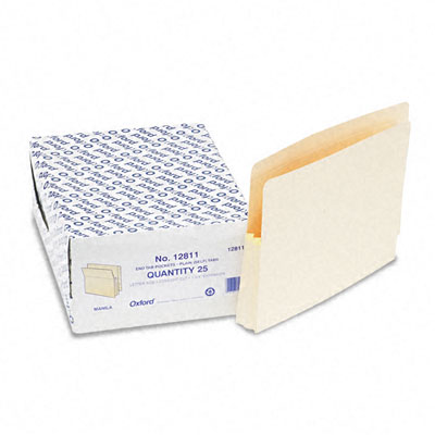 Esselte Pendaflex 12811 1 in Expansion File Pockets 25 Pockets Straight Cut MLA Ltr 25/Box