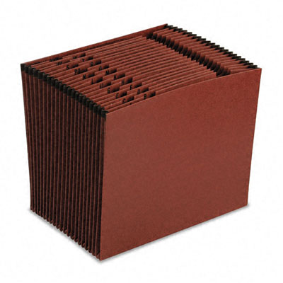 Esselte Pendaflex ER17A EarthWise Recycled AZ Expanding File 21 Pockets Red Fiber Letter Red
