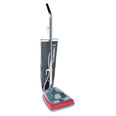 Eureka SC679J Sanitaire Commercial Lightweight Bag-Style Upright Vac 12lbs GY/Red