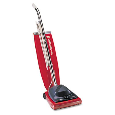 UPC 747432000030 product image for Sanitaire Commercial Upright Vacuum with Vibra-Groomer II  16lbs  Red | upcitemdb.com