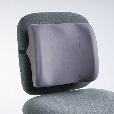 High-profile Backrest With Soft Brushed Cover 13w X 4d X 12-5/8h Graphite