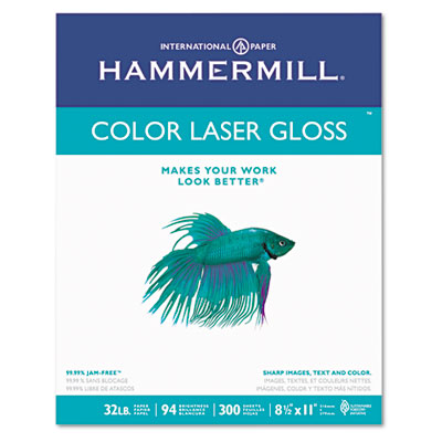 163110 Color Laser Gloss Paper 94 Brightness 32lb Letter White 300 Sheets Per Pack