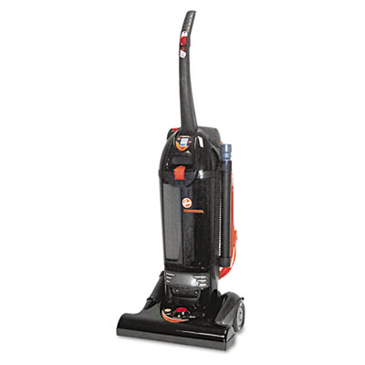 Hoover C1660900 Commercial Bagless Hush Upright Vacuum 15lbs Black