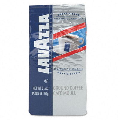 Lavazza 2851 Gran Filtro Classico Coffee 2.25oz Ground Fraction Packs 30 Packs/Carton